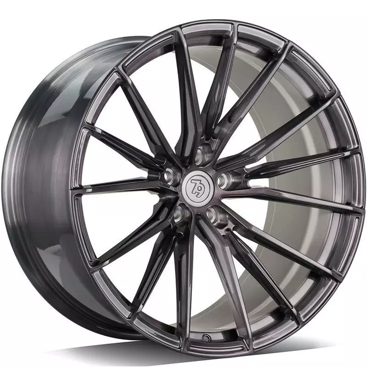 MF.9 Dark Brushed 9x19 5/112 ET44 CB57.1 60° - Alumiinivanteet - 373164 - 1