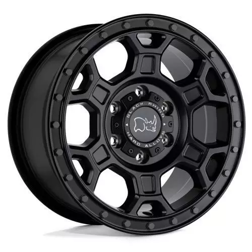 MIDHILL MATTE BLACK W/ GUNMETAL BOLTS 8x16 5/130 ET45 CB78,1 60° - Alumiinivanteet - 361094 - 1