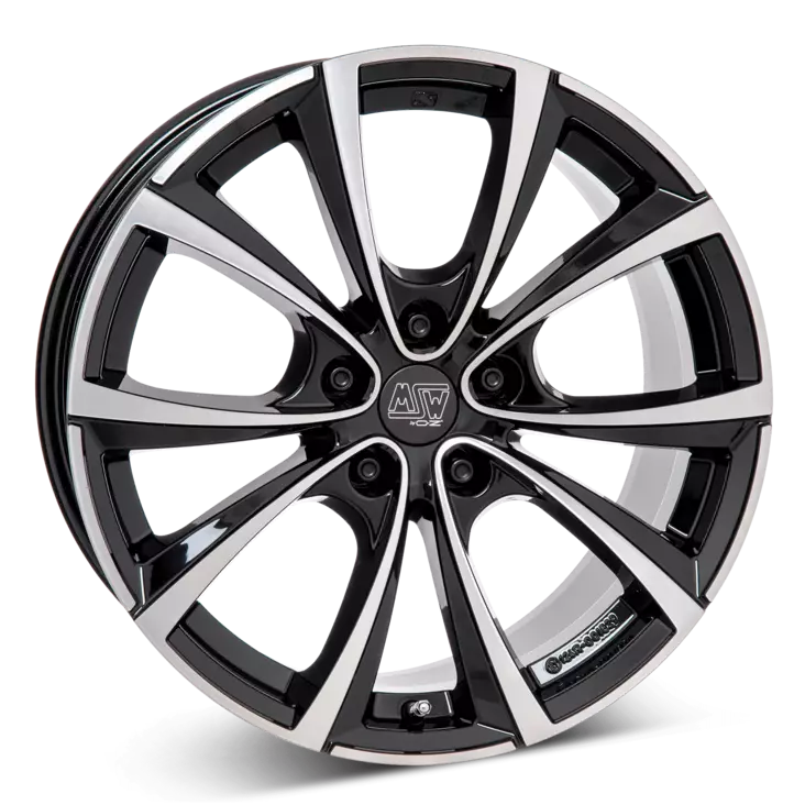 MSW 27T G.Blk/Pol 9,5x20 5-112 E45 C67,06 - Alumiinivanteet - 8027529257724 - 1