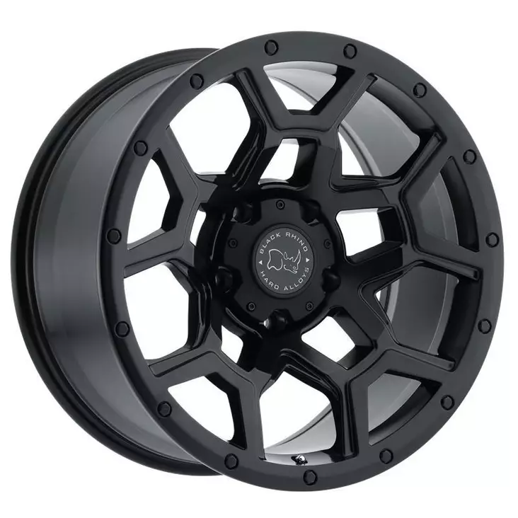 OVERLAND MATTE BLACK 9,5x17 5/139,7 ET0 CB78,1 60° - Alumiinivanteet - 286924 - 1