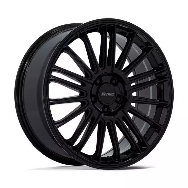 PE001 P1D GLOSS BLACK 8,5x20 5/110 ET40 CB72.6 60° - Alumiinivanteet - 354184 - 1