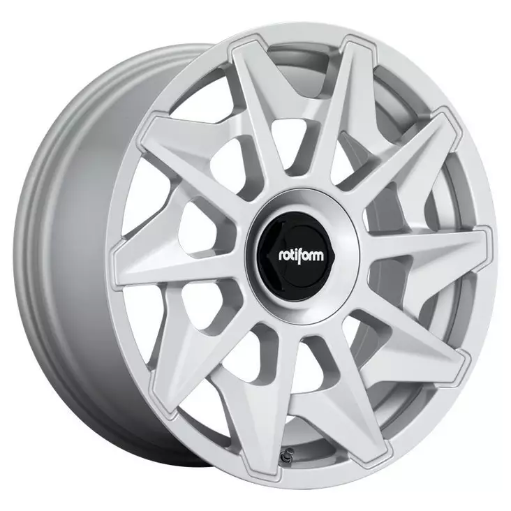 RC124 GLOSS SILVER 8,5x19 5/112 ET45 CB66,6 60° - Alumiinivanteet - 245754 - 1