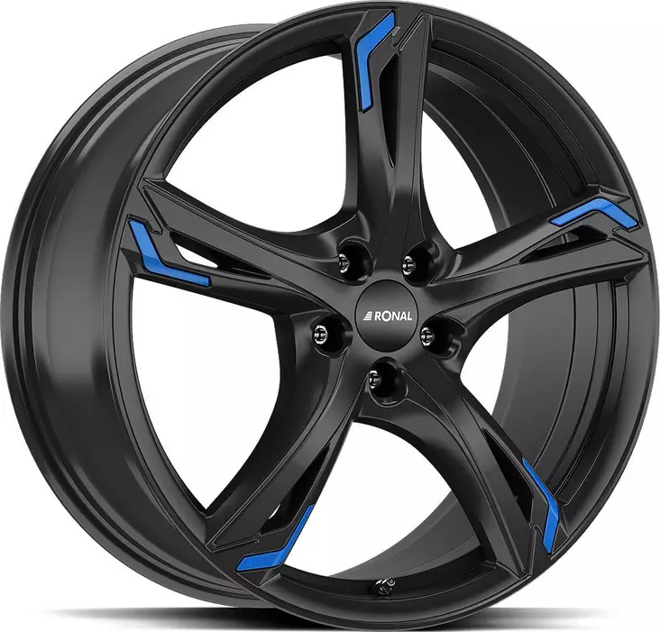 RONAL R62 Blue Jet Black 8,5x20 5/108 ET40 CB76,0 60° - Alumiinivanteet - 345064 - 1