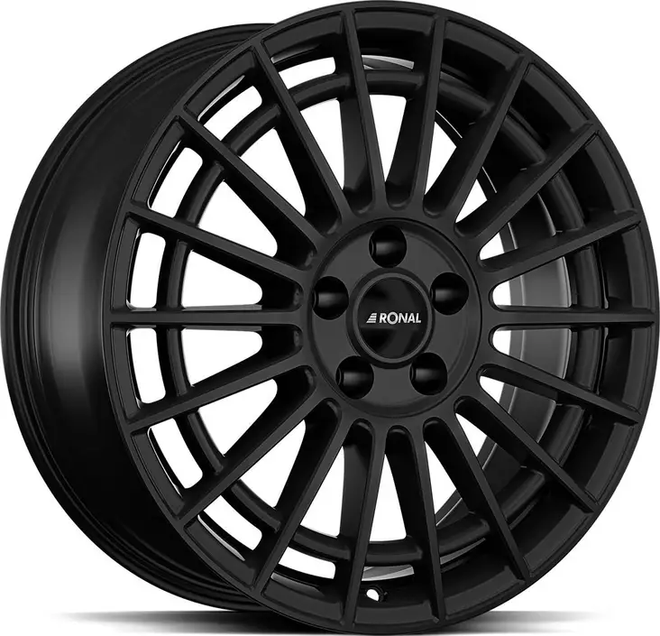 RONAL R73 Jet Black Matt 7,5x18 5x112 ET30 CB66.5 - Alumiinivanteet - 355024 - 1