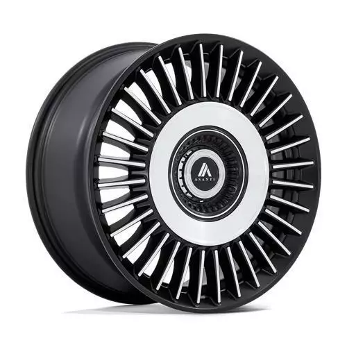 SATIN BLACK BRIGHT MACH FACE 9x22 5/110 ET15 CB65.1 60° - Alumiinivanteet - 359664 - 1