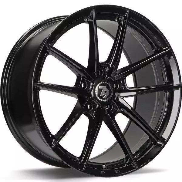 SCF-A Black Glossy 8x18 5/120 ET35 CB72,6 60° - Alumiinivanteet - 313924 - 1
