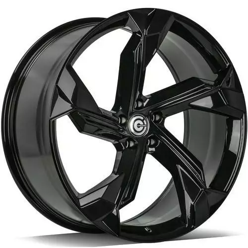 SUPERSTAR Black Glossy 10x22 5/112 ET20 CB66.5 60° - Alumiinivanteet - 336324 - 1