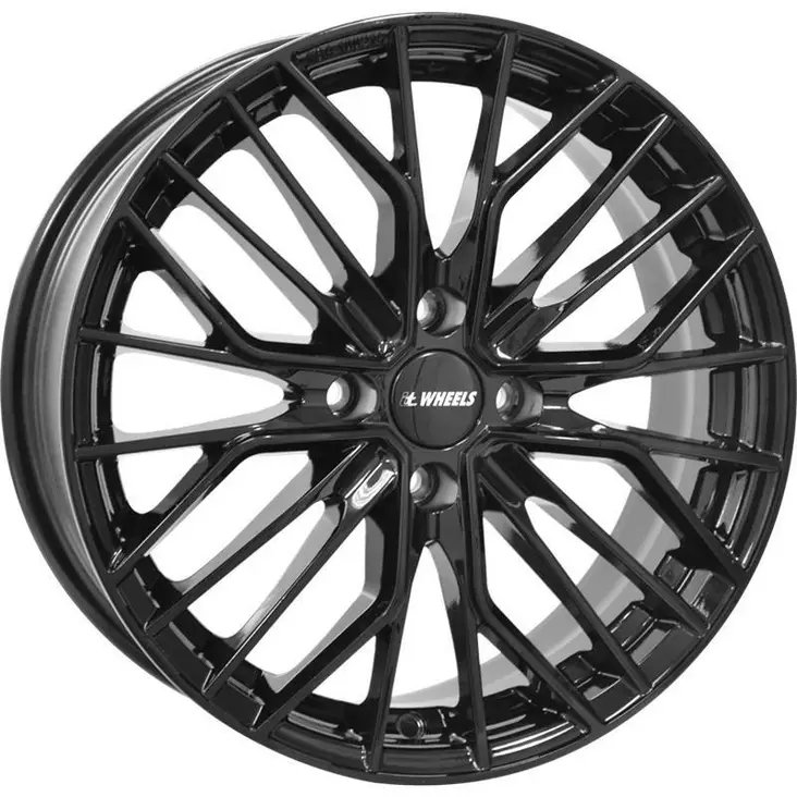 TIARA 4 Gloss Black 7x17 4/108 ET23 60° - Alumiinivanteet - 363004 - 1