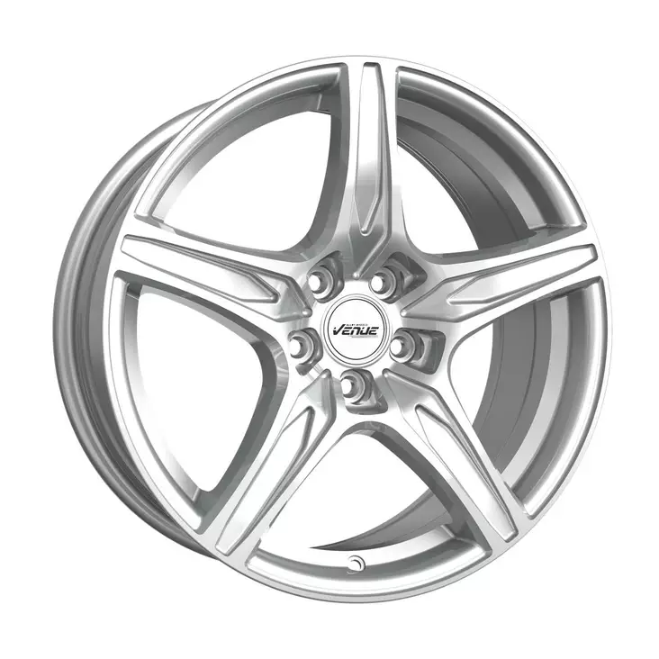 Venue VL5 Silver 7x17 5/114,3 ET37 CB66,1 60° - Alumiinivanteet - 341434 - 1