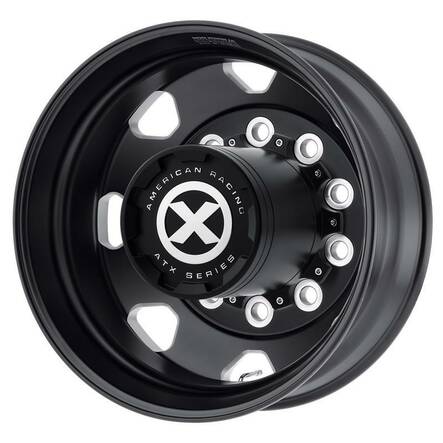 AO401 Satin Black Milled - Rear 8,25x5 10/285,75 ET-168 CB220,1 60° - Alumiinivanteet - 277375 - 1