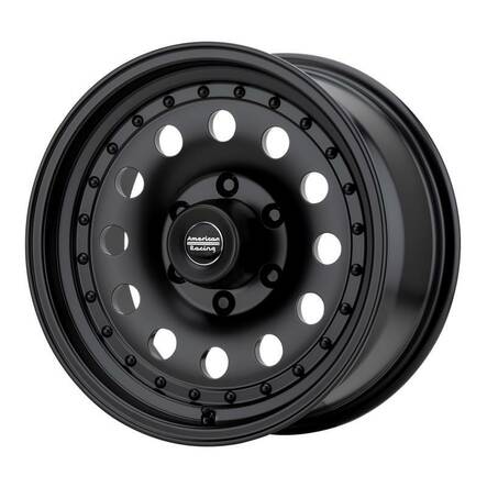 AR62 OUTLAW II SATIN BLACK 8x17 6/135 ET18 CB87.1 60° - Alumiinivanteet - 332445 - 1
