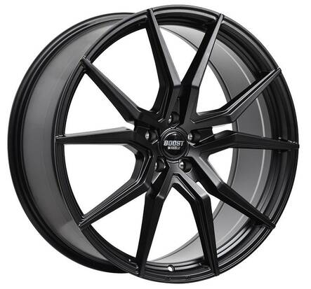 B527 Flatblack 7x17 5/108 ET38 CB73.1 60° - Alumiinivanteet - 321295 - 1