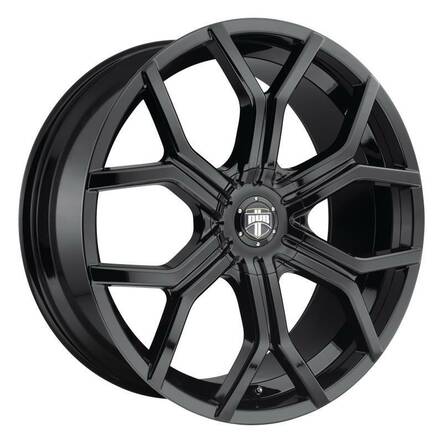 DC208 GLOSS BLACK 9,5x22 6/135/139,7 ET30 CB87.1 60° - Alumiinivanteet - 248165 - 1