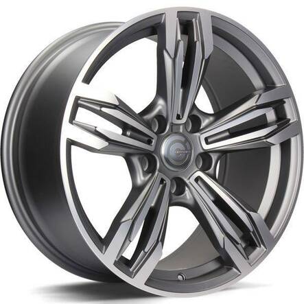 Dynamite Matt Anthracite Front Polished 8x17 5/120 ET30 CB72.6 60° - Alumiinivanteet - 320135 - 1