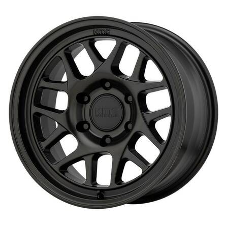KM717 Satin Black 8,5x17 6/120 ET0 CB66.9 60° - Alumiinivanteet - 241875 - 1