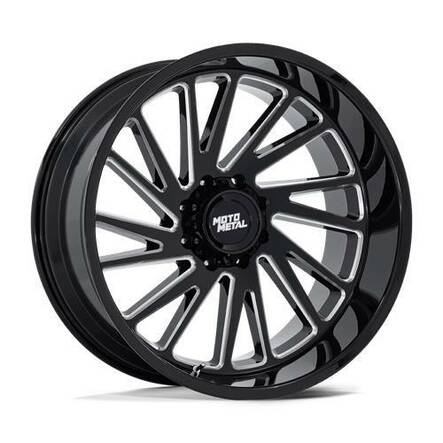 MO811 COMBAT GLOSS BLACK MILLED 12x24 6/139,7 ET-44 CB106.1 60° - Alumiinivanteet - 324885 - 1