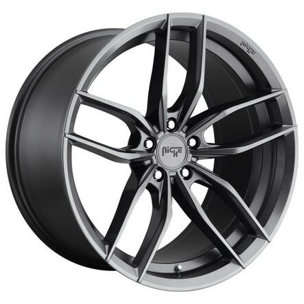 NC204 MATTE ANTHRACITE 8,5x19 5/114,3 ET45 CB72.6 60° - Alumiinivanteet - 246155 - 1
