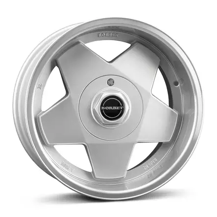 BORBET A Silv Pol 7x15 4/100 ET35 CB64.0 60° - Alumiinivanteet - 339205 - 1