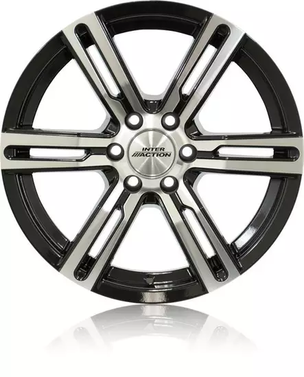 KARGIN 6 Gloss Black Polished 8x18 6/130 ET53 60° - Alumiinivanteet - 360855 - 1