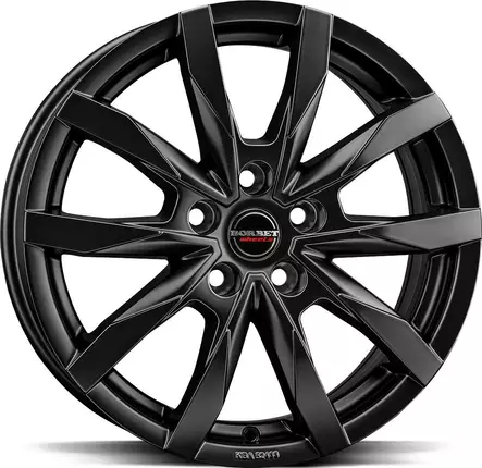 BORBET CW5 Black Matt 6,5x16 5/120 ET60 CB65.1 - Alumiinivanteet - 355665 - 1