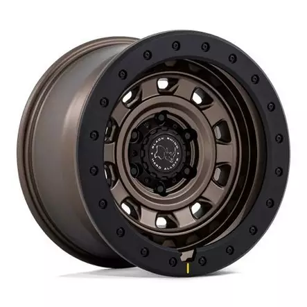 BR023 XPLORER BURNT BRONZE W/ BLACK ROCK GUARD 9x17 6/139,7 ET12 CB106.1 60° - Alumiinivanteet - 353795 - 1