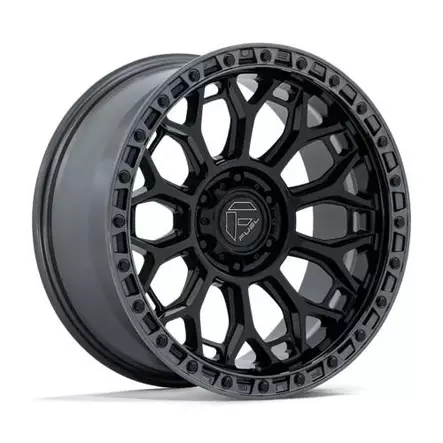 FC901 TALON GLOSS BLACK W/ GLOSS GUNMETAL LIP 9x20 6/139,7 ET1 CB106.1 60° - Alumiinivanteet - 369825 - 1