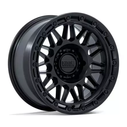 KM555 ATTACK MATTE BLACK 8,5x17 5/127 ET25 CB71.5 60° - Alumiinivanteet - 372605 - 1