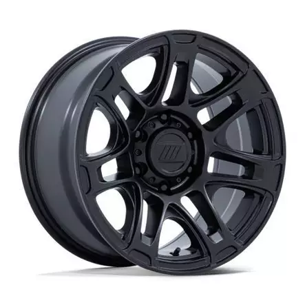 PA204 ROUGHNECK MATTE BLACK 8x17 6/120 ET20 CB66.9 60° - Alumiinivanteet - 354235 - 1