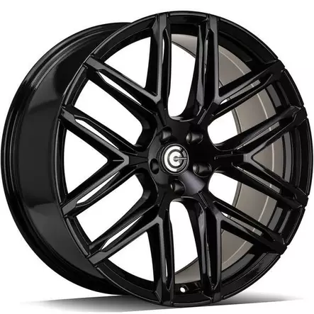 SABER Black Glossy 8x18 5/112 ET35 CB66.5 60° - Alumiinivanteet - 356505 - 1