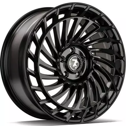 SCF-K Black Glossy 8,5x20 5/112 ET35 CB66.6 60° - Alumiinivanteet - 348395 - 1