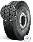 315/80R22,5 156/150L Michelin X MULTI GRIP D M+S 3PMSF DRIVE ERÄ DOT: 2021 - Kuorma-auton renkaat - 362505 - 1
