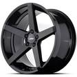ABS355 GLOSSY BLACK 8,5x19 5/108 ET35 CB74,1 - Alumiinivanteet - 235175 - 1