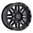 ALAMO MATTE BLACK W/ BLACK BOLTS 9x18 5/127 ET-18 CB71,5 60° - Alumiinivanteet - 338175 - 1
