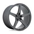 AMP MATTE GUNMETAL 10x21 5/120 ET30 CB64.2 60° - Alumiinivanteet - 338805 - 1