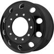 AO200 Satin Blackout 8,25x5 10/285,75 ET147 CB221,0 60° - Alumiinivanteet - 277385 - 1