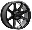 D05 Flatblack 9x20 6/114,3/139,7 ET20 CB78.1 60° - Alumiinivanteet - 331765 - 1