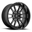 D761 CLASH GLOSS BLACK MILLED 9x20 8/165,1 ET1 CB125.1 60° - Alumiinivanteet - 326125 - 1
