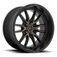 D762 CLASH MATTE BLACK DOUBLE DARK TINT 9x17 6/139,7 ET-12 CB106,1 60° - Alumiinivanteet - 330365 - 1