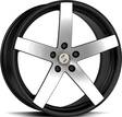 ETABETA Uros S Black Matt Polish 9,5x19 5/112 ET25 CB78,1 60° - Alumiinivanteet - 23595 - 1