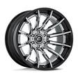 FC403 BURN CHROME W/ GLOSS BLACK LIP 12x24 6/139,7 ET-44 CB106.1 60° - Alumiinivanteet - 330375 - 1