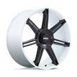 FRA GLOSS WHITE W/ M-BLACK SPOKES 10x22 5/130 ET56 CB71.5 60° - Alumiinivanteet - 323005 - 1