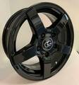 GG Trailer Black 5,5x14 4/100 ET30 CB57,1 60° - Alumiinivanteet - 298195 - 1