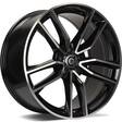Invention Black Front Polished 10x21 5/112 ET54 CB66,6 60° - Alumiinivanteet - 314085 - 1