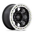 KM237 RIOT BEADLOCK MACHINED 9x17 5/127 ET-12 CB71,5 60° - Alumiinivanteet - 326925 - 1