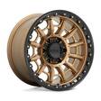 KM547 CARNAGE MATTE BRONZE W/ BLACK LIP 9x17 6/135 ET0 CB87.1 60° - Alumiinivanteet - 326975 - 1