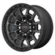 KM718 Satin Black With Gray Tint 8,5x17 6/139,7 ET0 CB106.1 60° - Alumiinivanteet - 267915 - 1