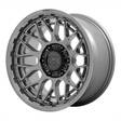 KM722 TECHNIC ANTHRACITE 9x18 6/139,7 ET18 CB106.1 60° - Alumiinivanteet - 327095 - 1