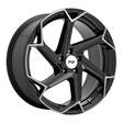M255 FLASH GLOSS BLACK BRUSHED 10,5x20 5/112 ET27 CB66,5 60° - Alumiinivanteet - 291145 - 1