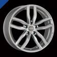 MAK Sarthe Silver 8x19 5/112 ET50 CB57,1 R13 - Alumiinivanteet - 34305 - 1