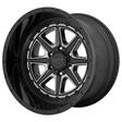 MO801 Gloss Black With Gray Tint 12x22 8/170 ET-44 CB125,5 60° - Alumiinivanteet - 258065 - 1